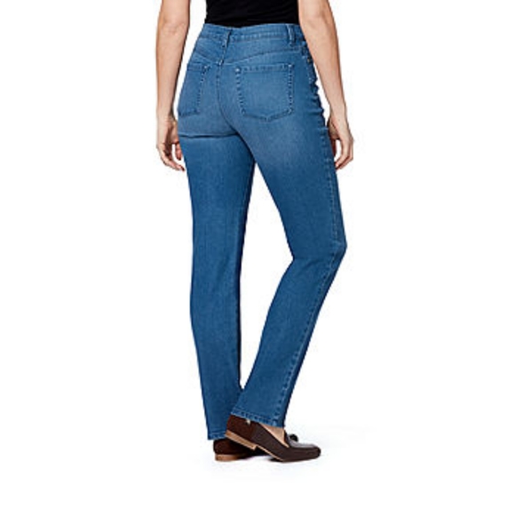 Gloria Vanderbilt Women's Amanda Classic Jeans - Size 16 (Great Condition) - Picture 5 of 9